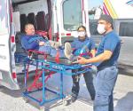 Embisten a motociclista