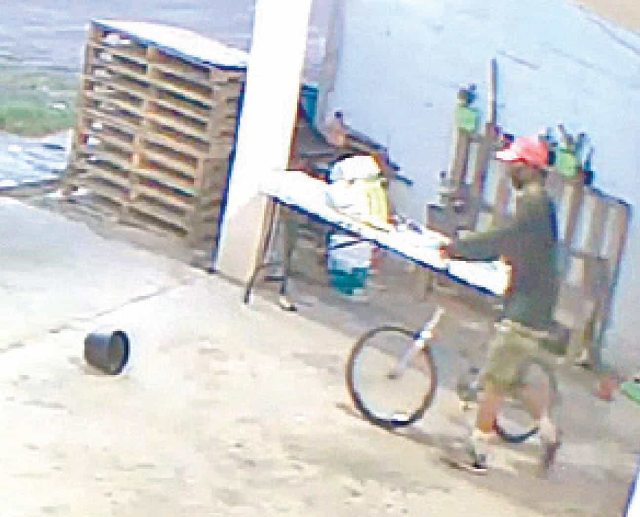 Videograban a un ladrón