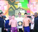El ´canelo´ y Dmitry Bivol superan la báscula y ya están listos para pelear