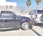 Choca por dar vuelta prohibida