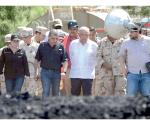 Promete AMLO: primero rescate de diez mineros y luego justicia