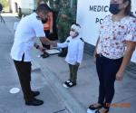 Realizan el ´Día del médico militar infantil por un día´