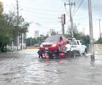Se inundó la calle Fuente de Diana