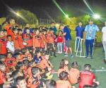 Visita Pedraza a los Mineros