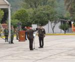 Rinde protesta nuevo comandante