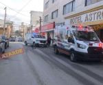 Fallece hombre en un hotel