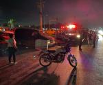 Fallece motociclista en accidente