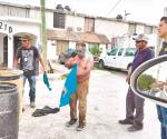 Explota bote de pintura en el rostro de trabajador