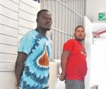 Taxista pelea con haitiano