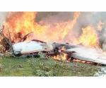 Mueren 4 en desplome de avioneta