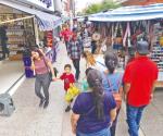 Reactivan comerciantes la llamada zona peatonal