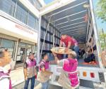 Reciben material para elecciones