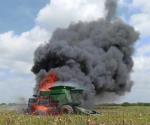 Arde trilladora