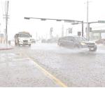 Nacen lagunas por las lluvias