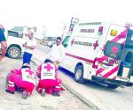 Embisten a motociclista