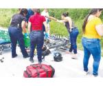 Taxista hiere a motociclista