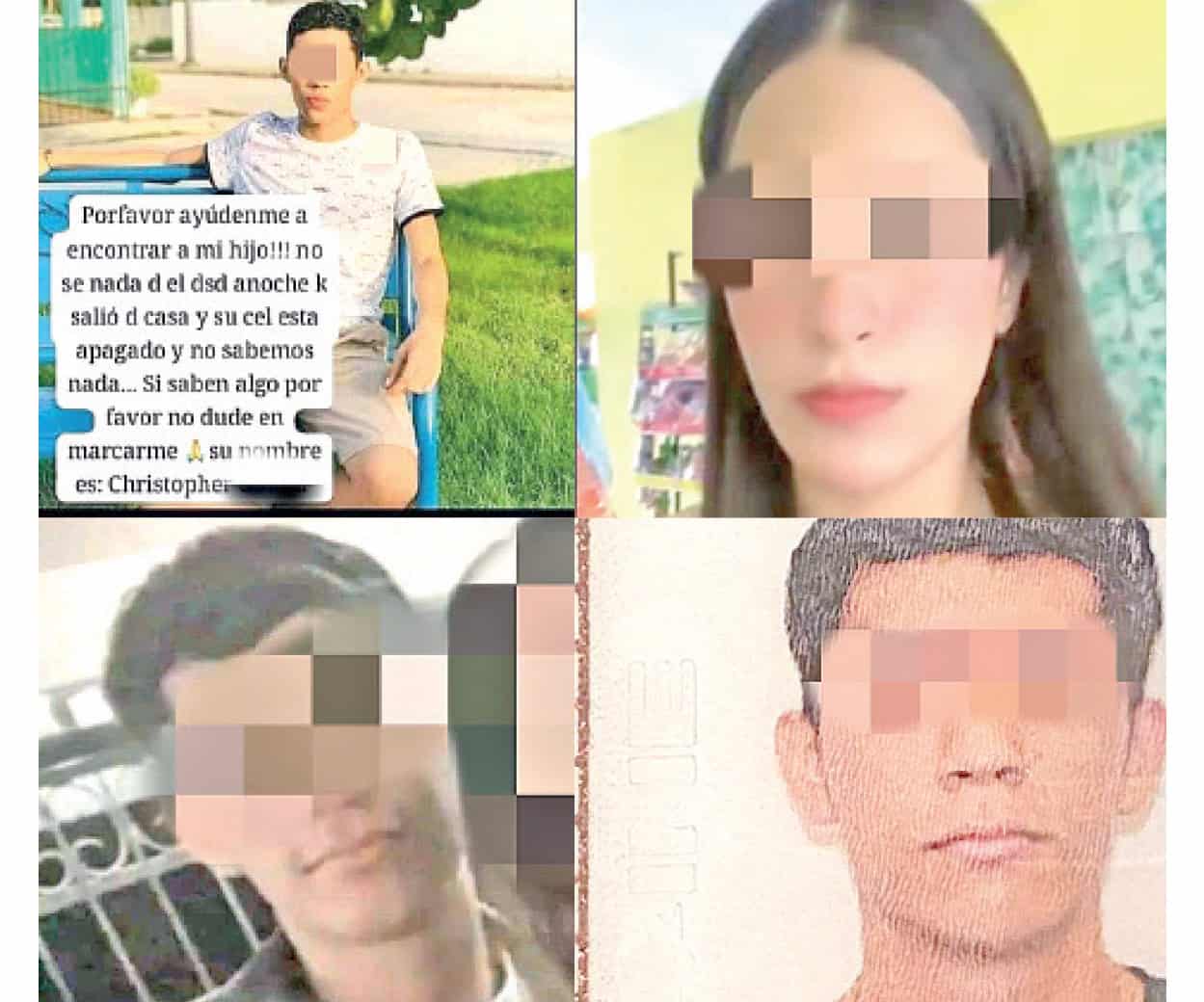 ´Desaparecen´ en reto viral cuatro jovencitos