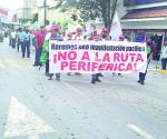 Frenan proyecto de ruta periférica