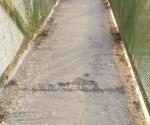 Urge rehabilitación de puente peatonal