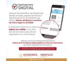 Protege la Profeco a los consumidores con distintivo digital