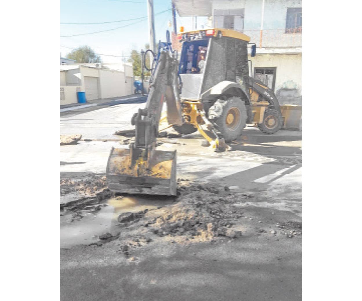 Cortan el agua por reparación