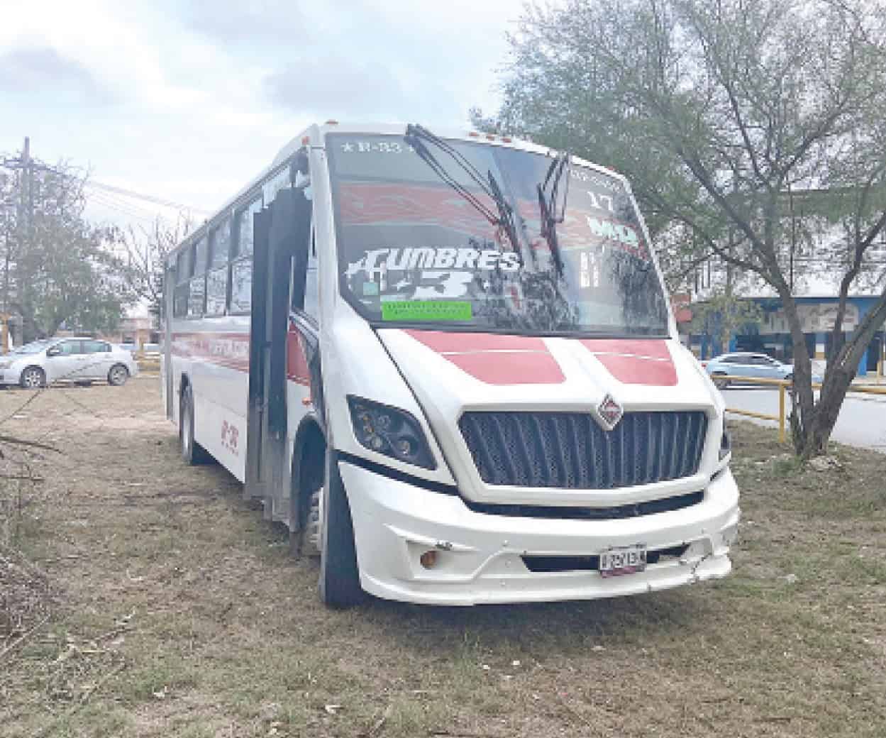 Dejan fuera de circulación a unidades del transporte