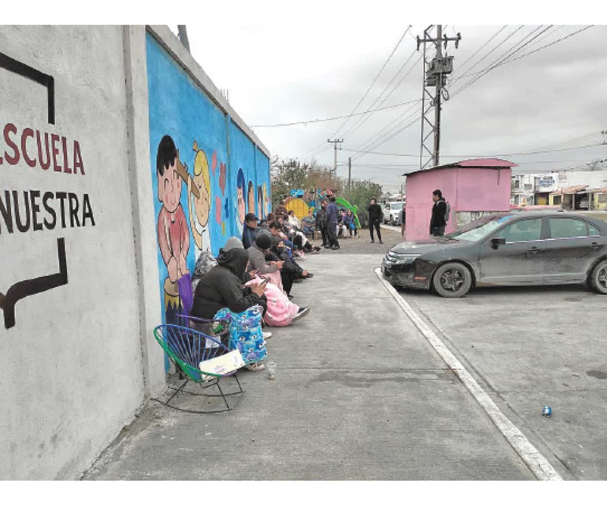 Pernoctan por cupo en escuela de Bugambilias