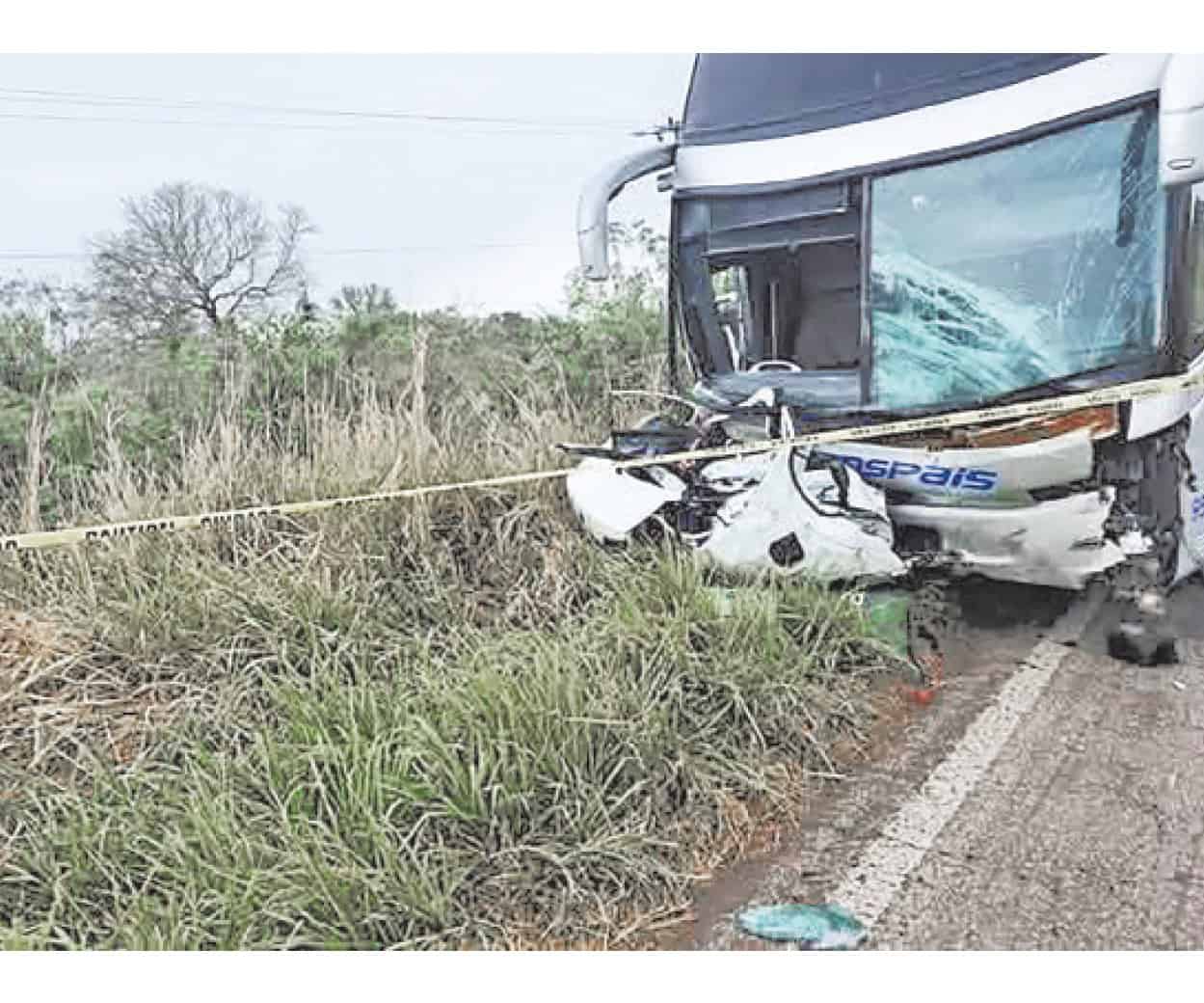 Dos muertos en fuerte accidente