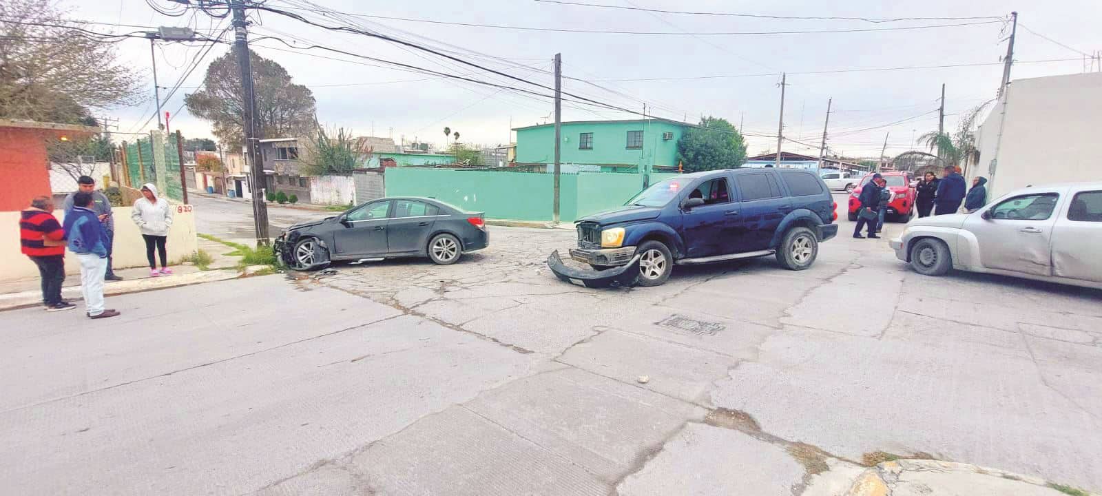 Se registra accidente en la colonia Hidalgo