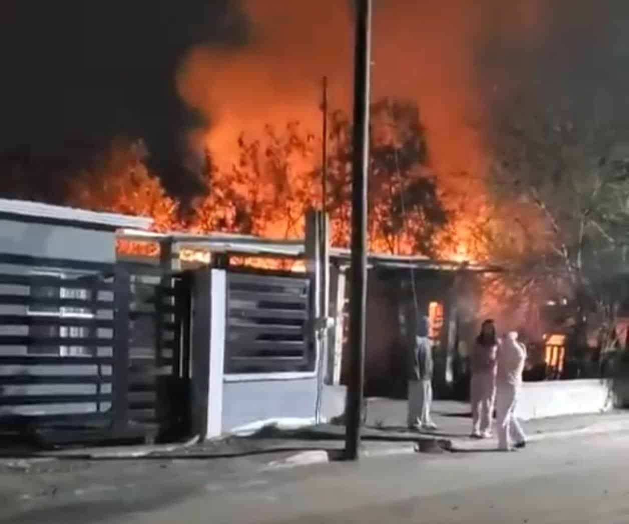 Queman casa por discusión