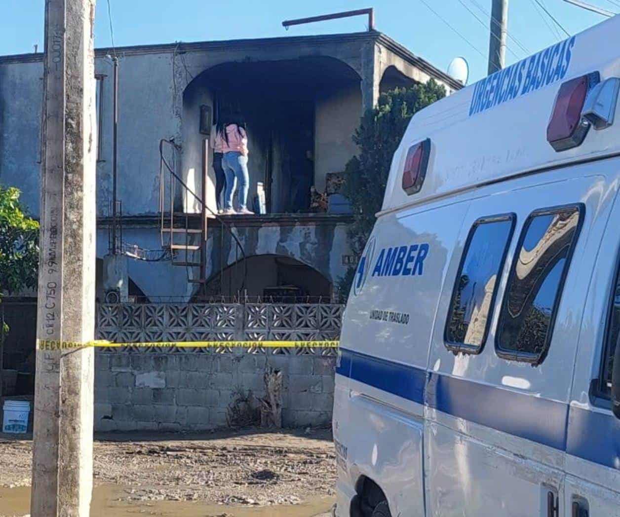 Fallece abuelita tras incendiarse su casa