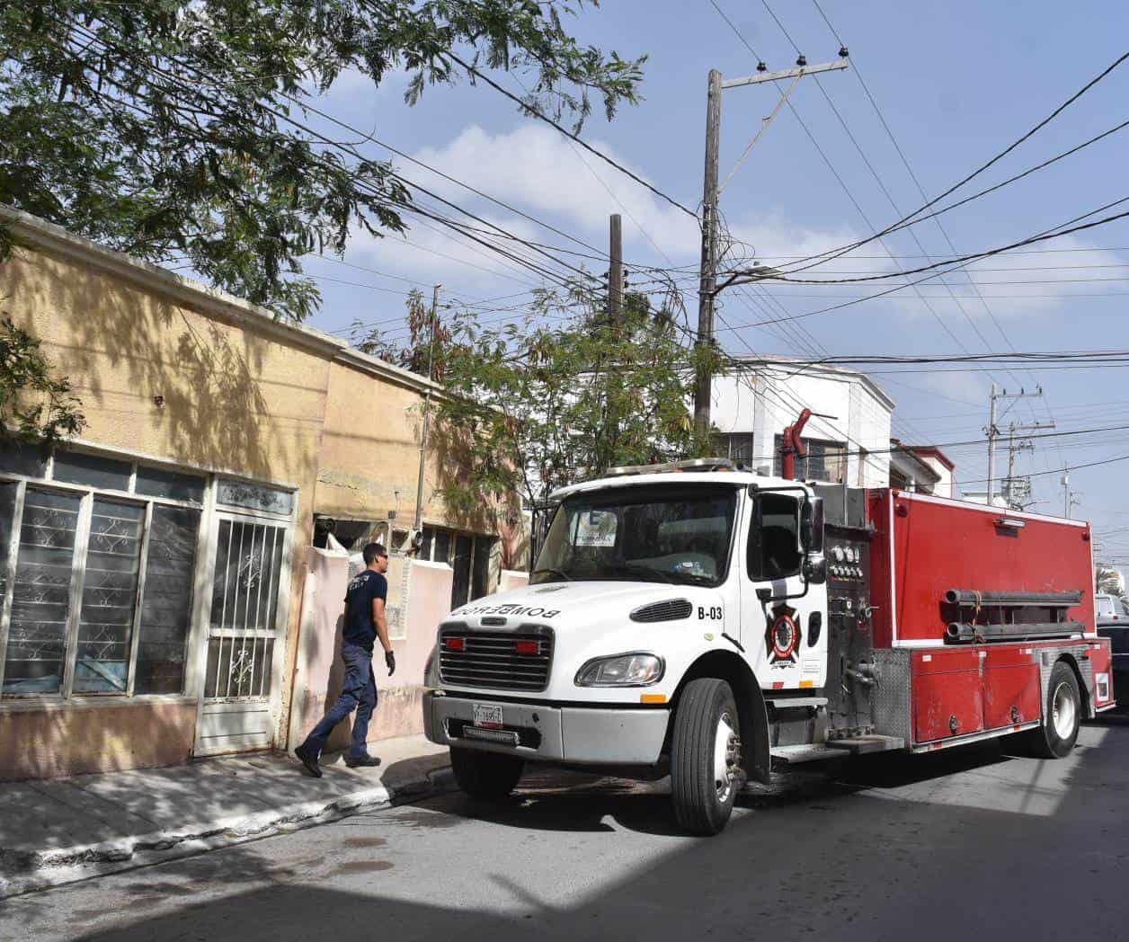 Arde vivienda en la zona centro