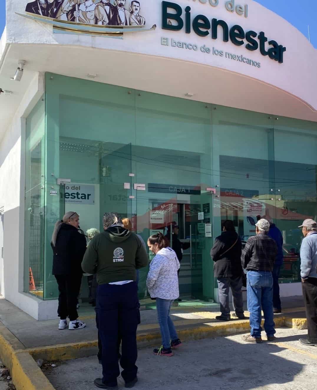 Sigue el pago de pensiones