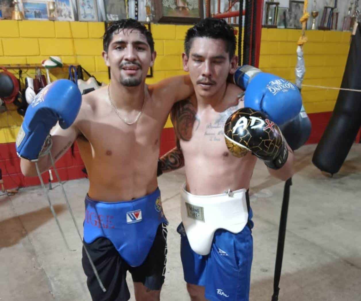 Entrenaron juntos el ´Tigre´ y la ´Fiera´