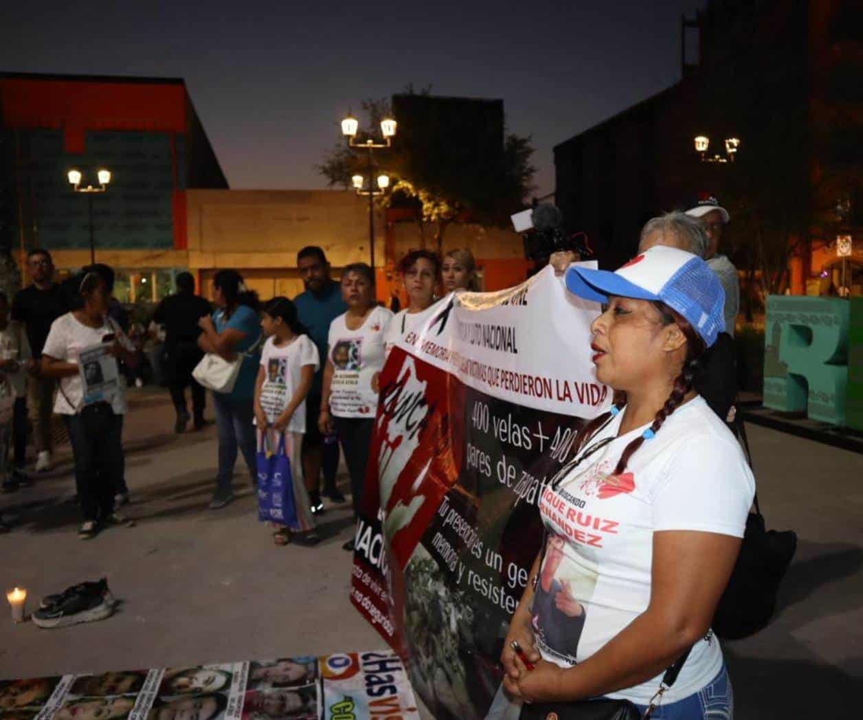 Prenden velas por los desaparecidos