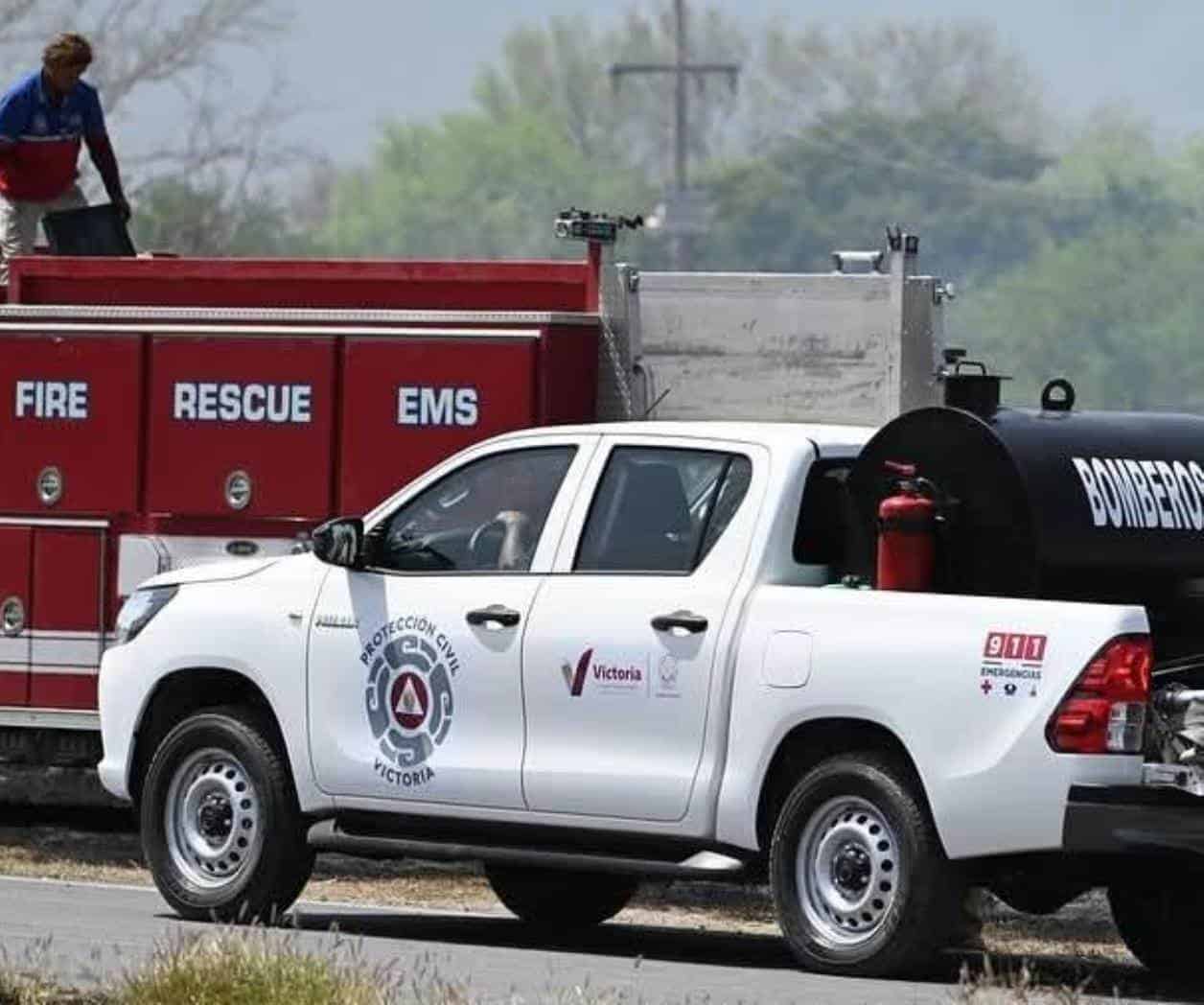 Listos Bomberos para atender incendios