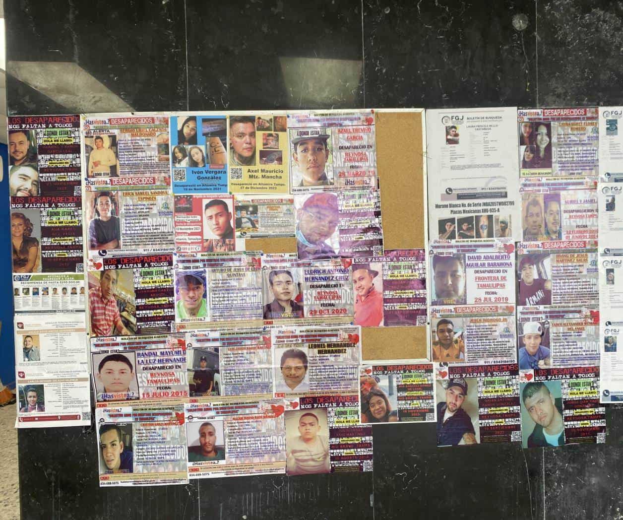 Buscan a 45 desaparecidos