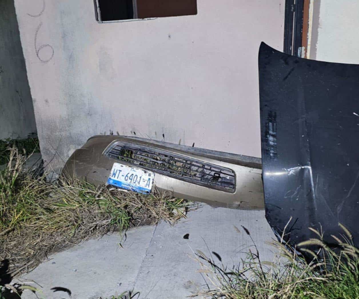 Catean una vivienda y hallan partes de auto