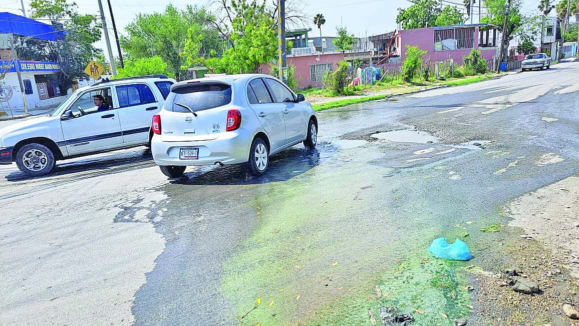 Tiene fuga de aguas residuales dos meses