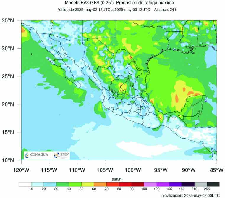 Se pronostican lluvias ligeras para la ciudad