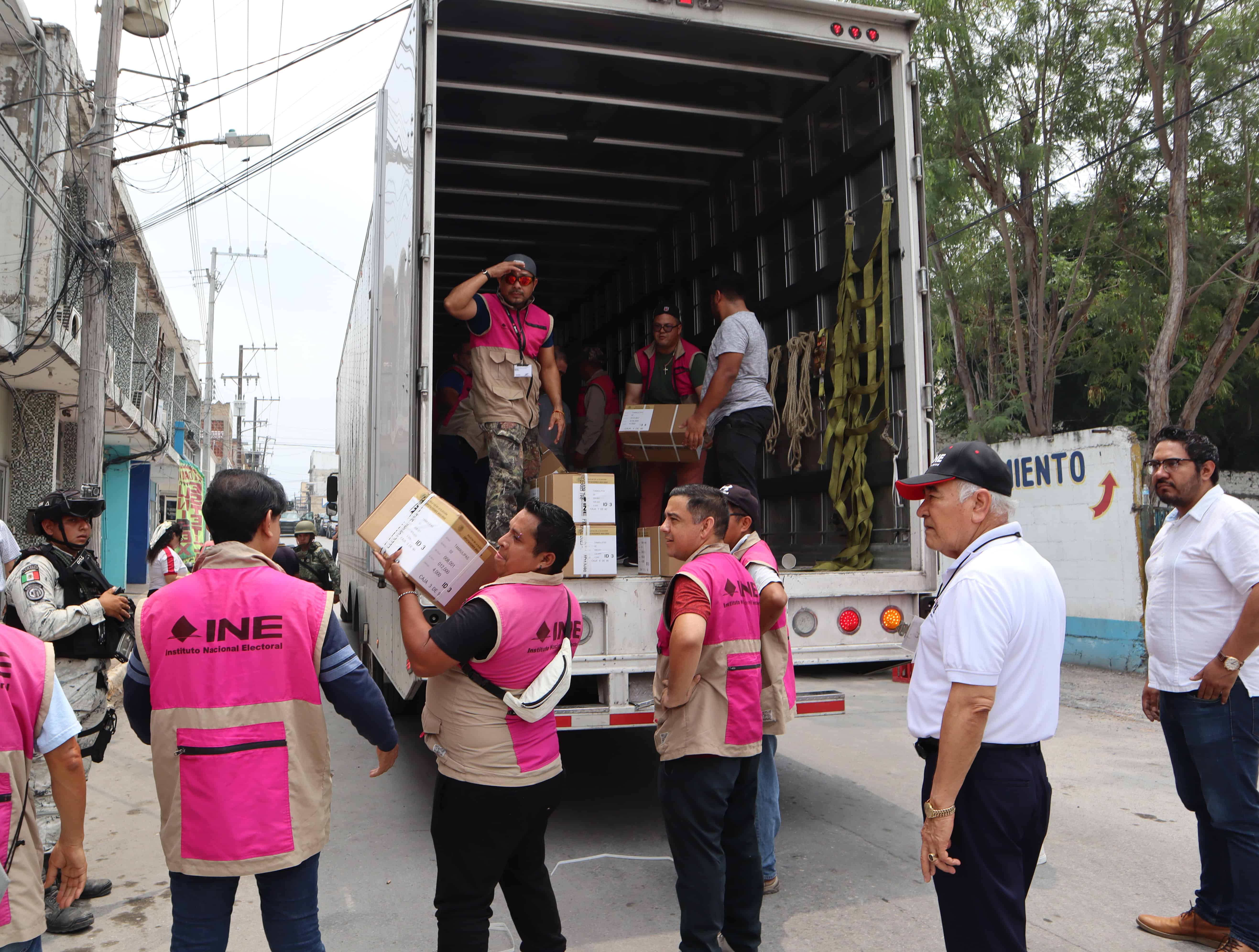 Recibirá INE las boletas electorales