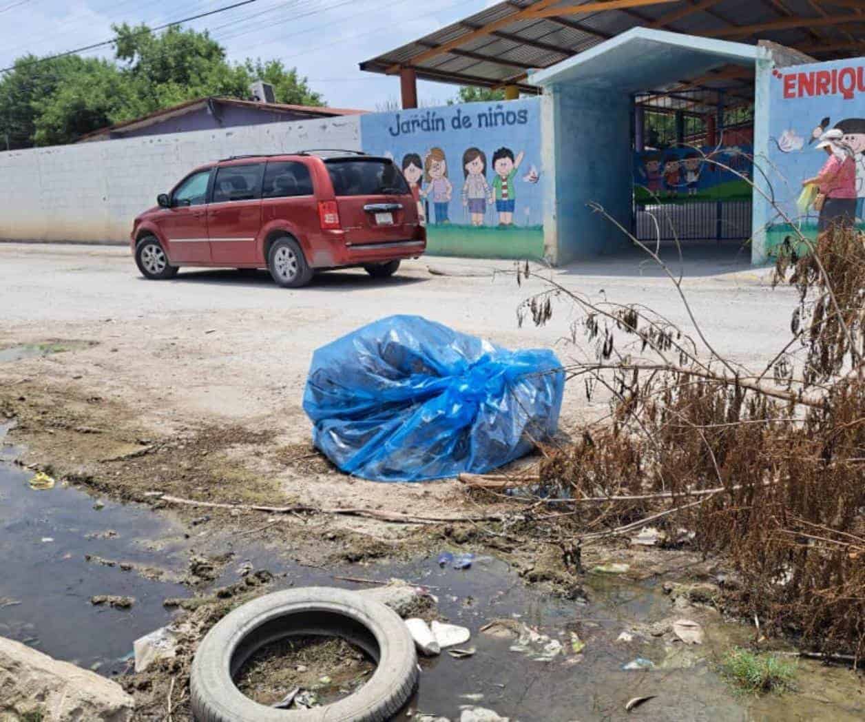 Denuncian riesgo sanitario para niños