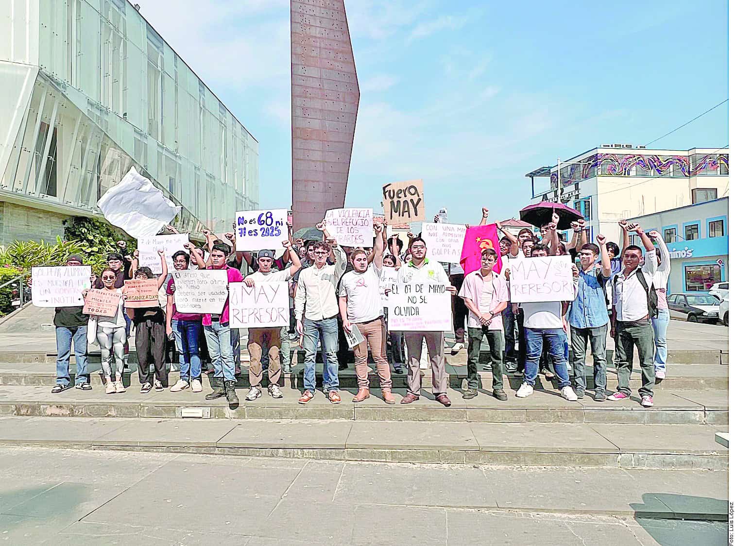 Exigen castigo por desalojo de plantón