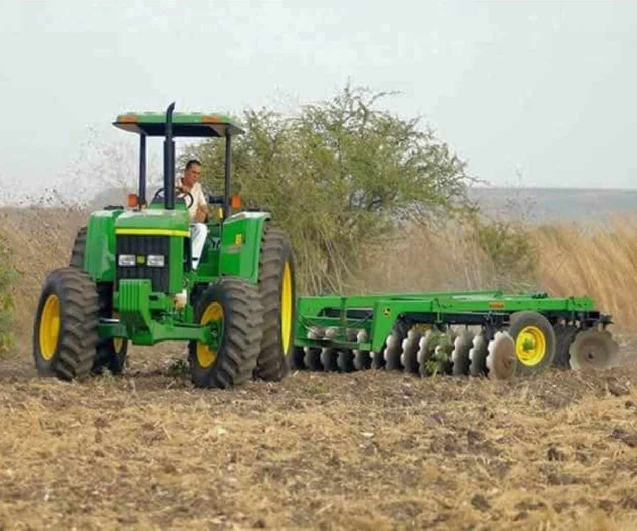 Calorones paran siembra de soya