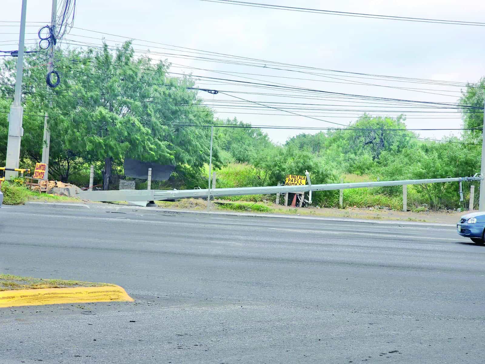Derriban cámaras del C5