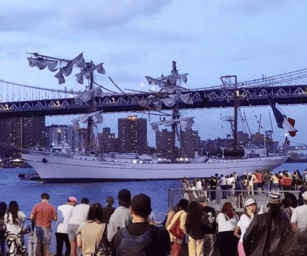 EU espera autorización de México para subir al buque Cuauhtémoc