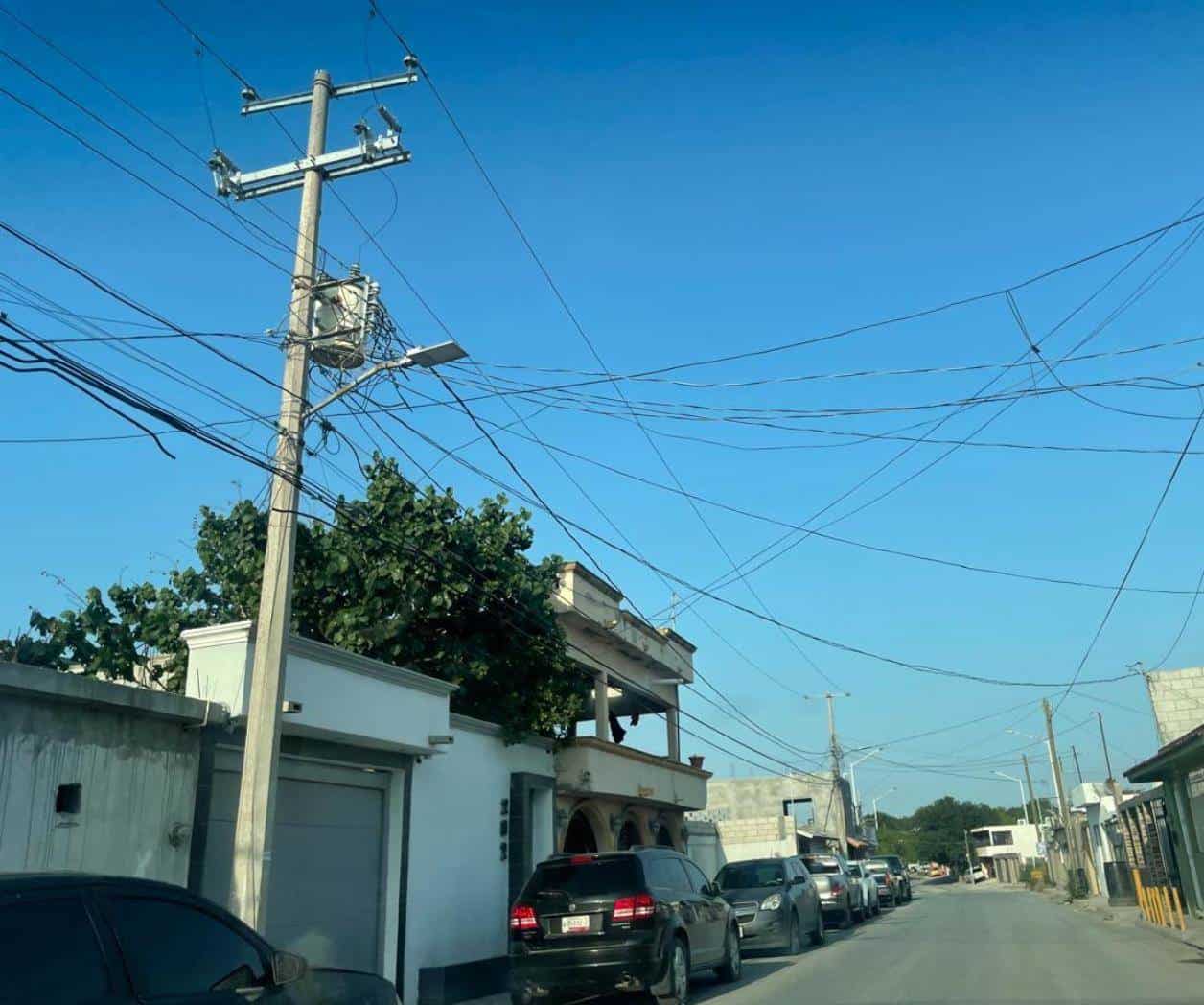 Reportan apagones en distintas colonias