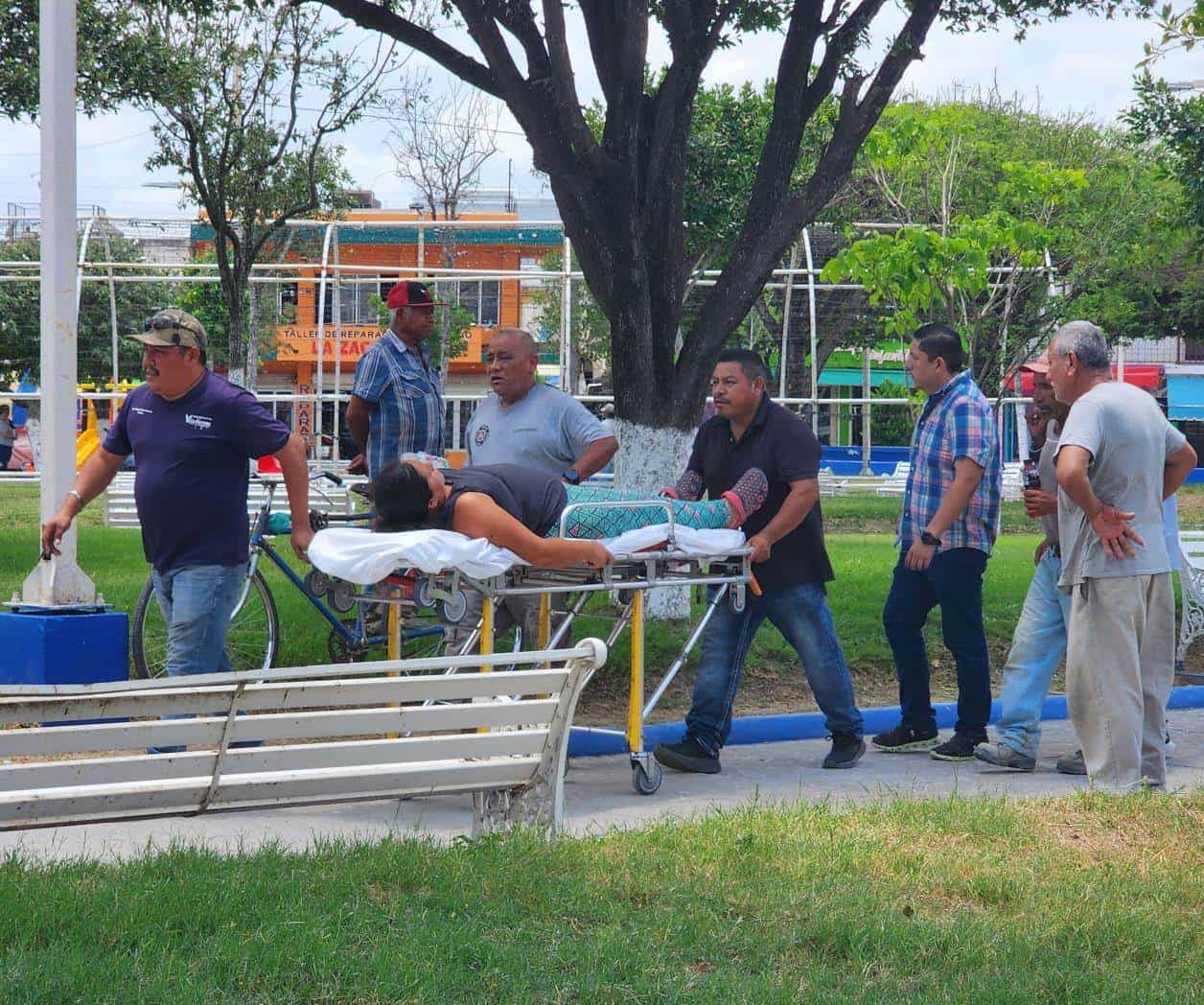 Discusión lleva a mujer al hospital