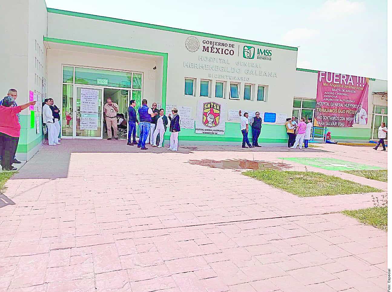 Paran en hospitales del IMSS-Bienestar