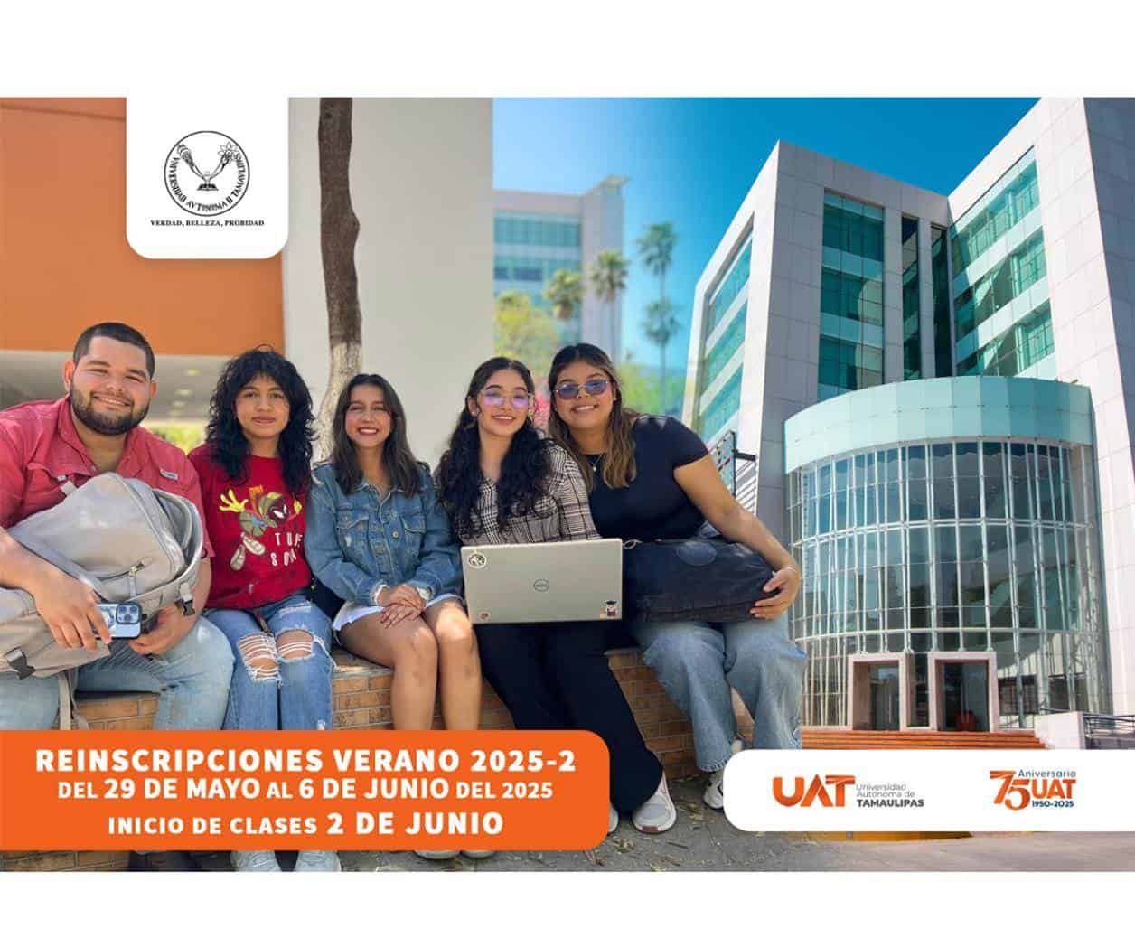 Anuncia la UAT reinscripciones para el verano